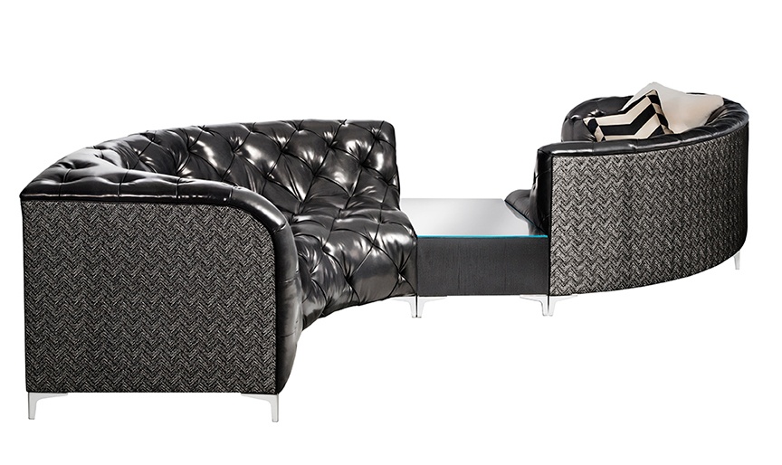 Technology integrated furniture design Making guests feel at home when